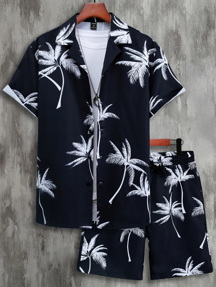 Hawaii ™ Tropical Breeze Palm Tree Print Set